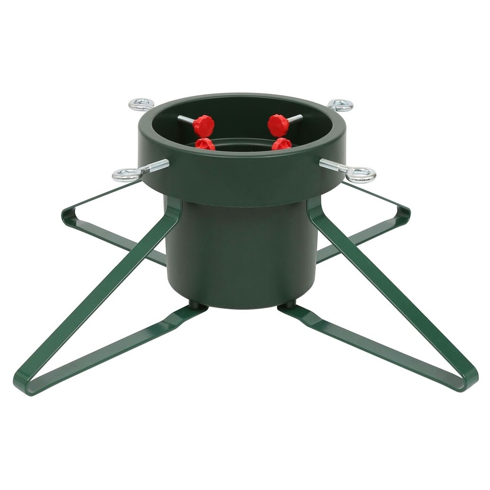 image 1 of Harbour Housewares Classic Real Christmas Tree Stand - 5.5in - Green