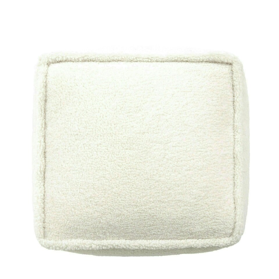 image 1 of icon Amara Borg Bean Bag Pouffe Natural Cream