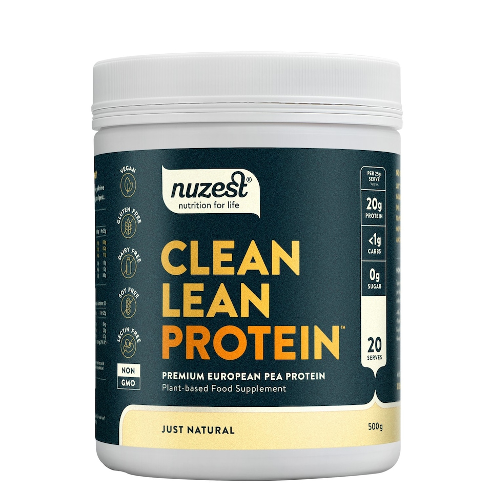 image 1 of Clean Lean Protein - Just Natural Pea Protein Powder - Vegan