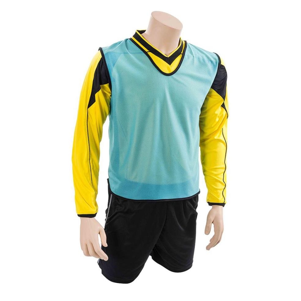 Precision Unisex Adult Plain Mesh Training Bib - Sky - 15 Years