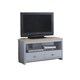 image 1 of Wooden Corner TV Unit in Grey