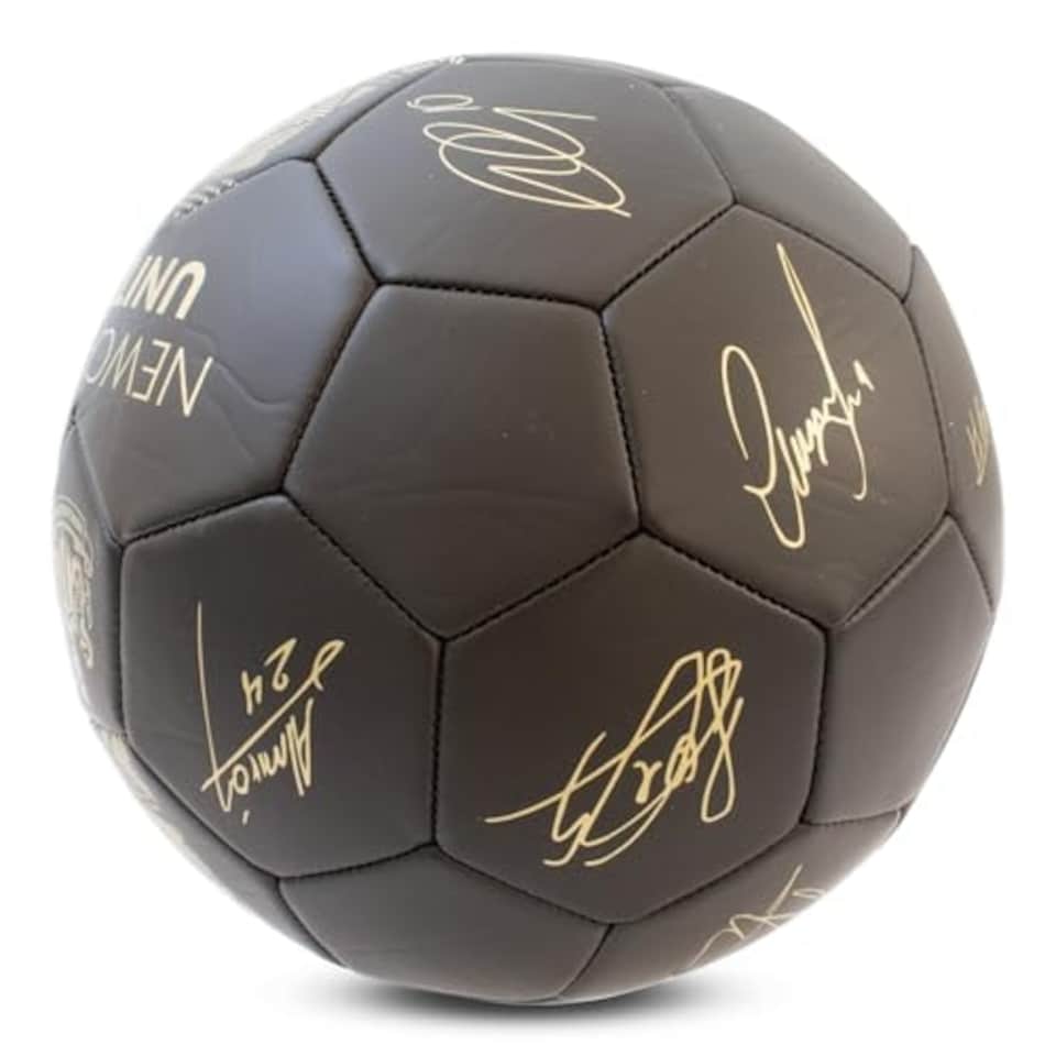 image 1 of Team Merchandise Phantom Signature Football - 5 - Newcastle - Team Merchandise - NC09693 Black