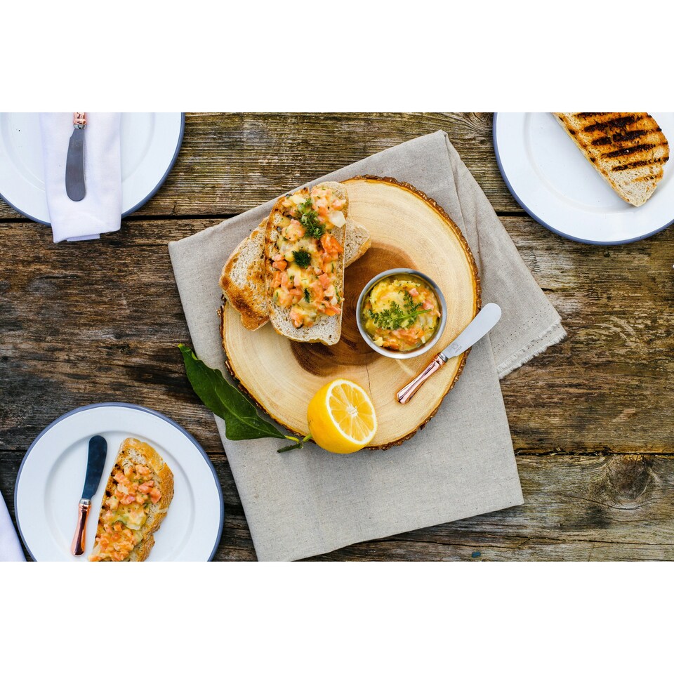 image 1 of Artesà Rustic Medium Wooden Serving Board