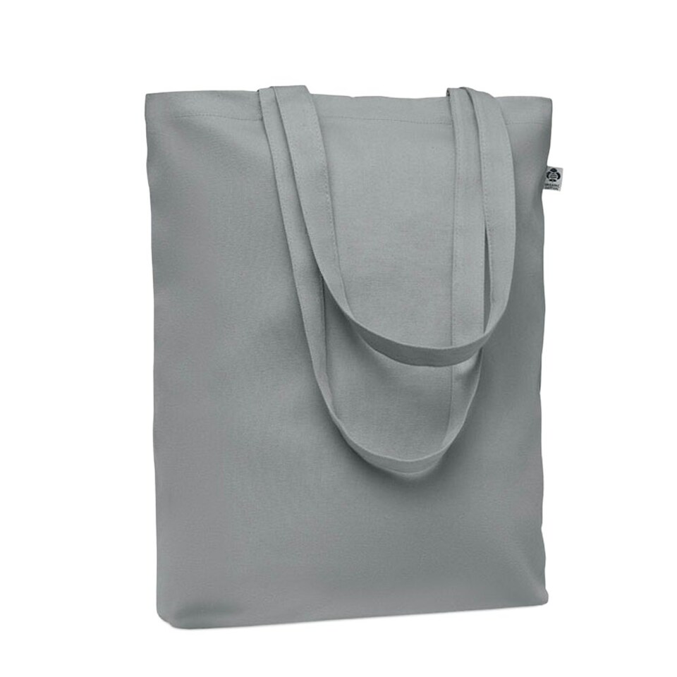 image 1 of MidOcean Coco Canvas Shopper Bag - Grey - One Size | Grey