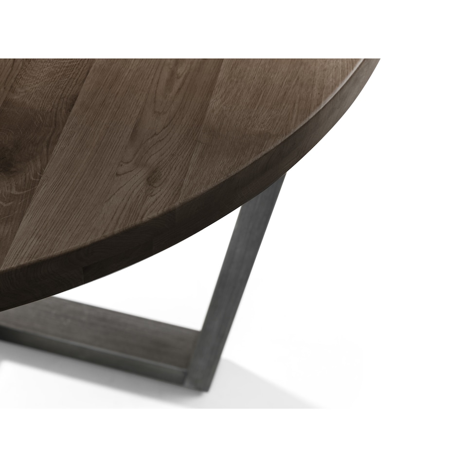 image 1 of Brooklyn Round Table - Dark Oak