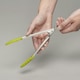 image 5 of Zeal Silicone Mini Tongs, 20cm, Lime Green