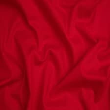Minerva Core Range Red Basket Weave Soft Cotton Canvas Fabric for Bag Making, Dressmaking, Upholstery, 142cm / 55" Wide - per metre