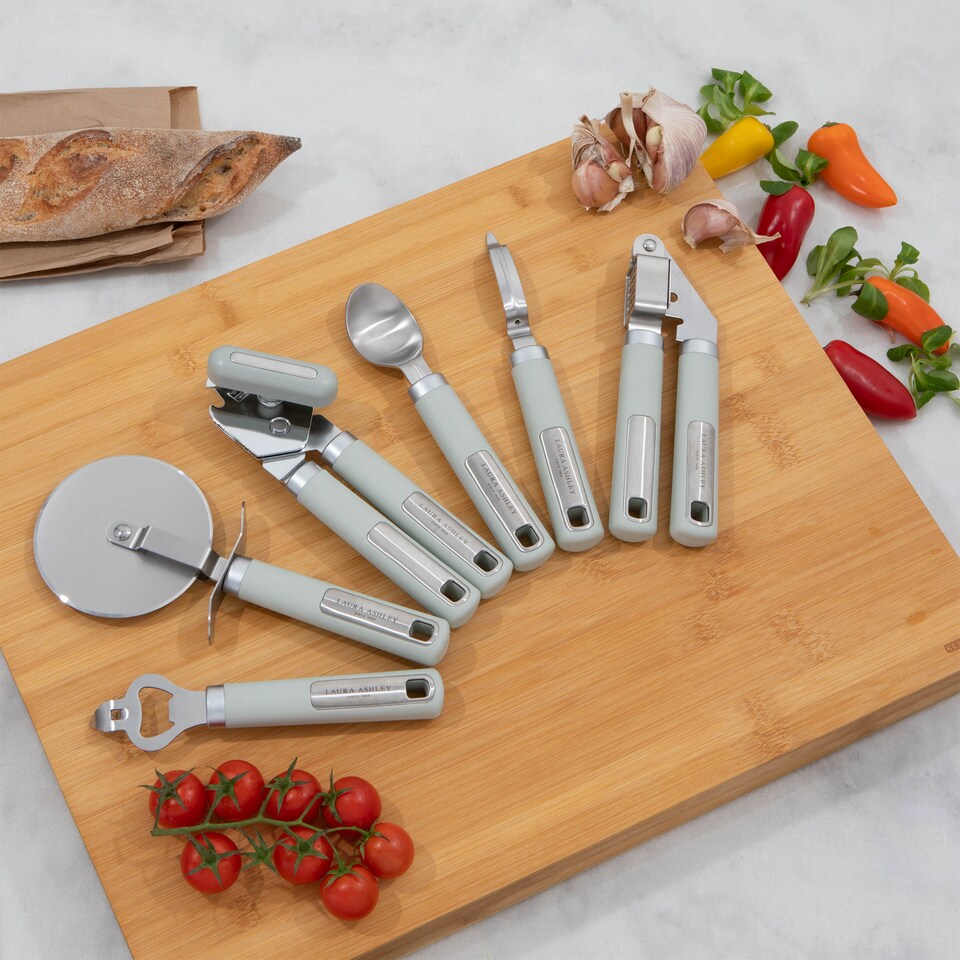 image 1 of Pendeford Sage Leaf Stainless Steel Bottle Opener with Ergonomic Soft Touch Handle – Durable & Comfortable Kitchen Tool