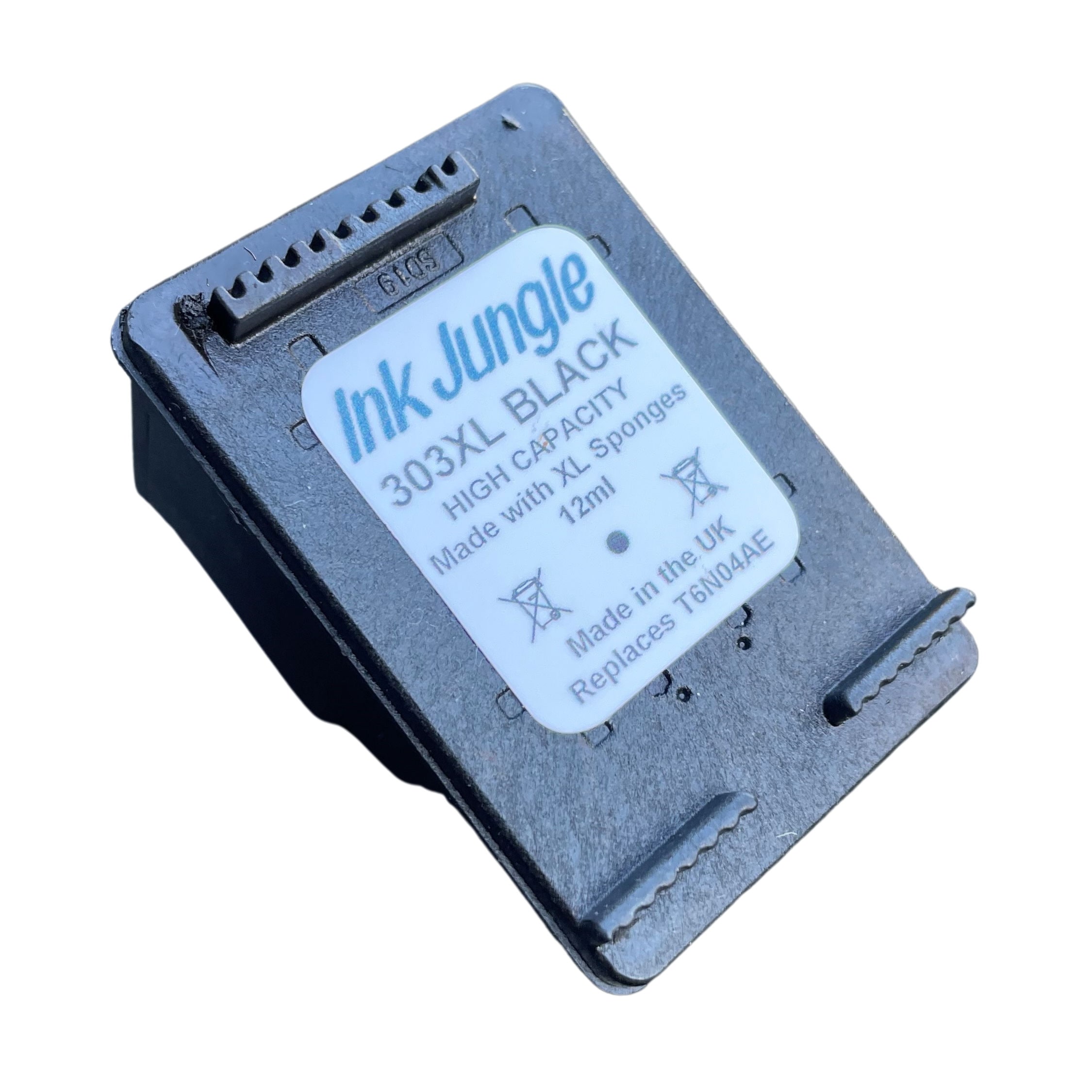 Tusco Ink Ink Jungle 303XL Black Refilled Ink Cartridge - Replaces HP 303XL Black ...