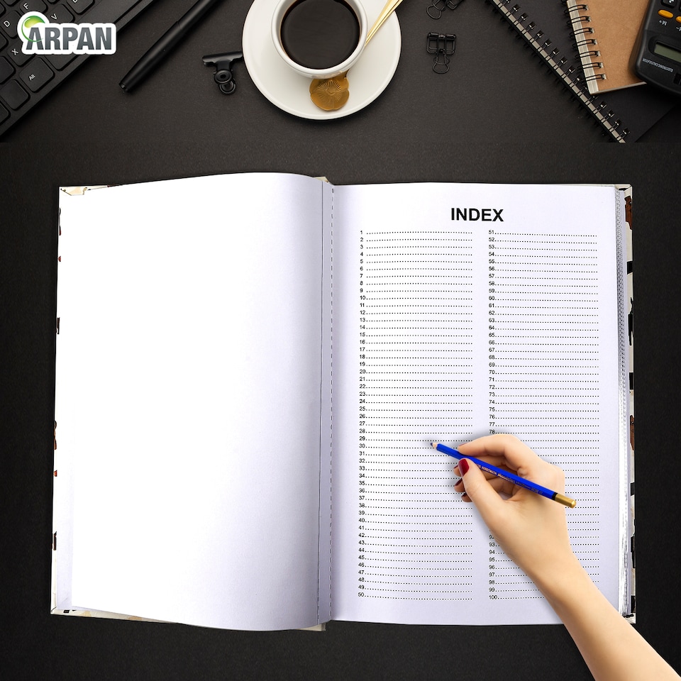 image 1 of ARPAN Slip In Case Memo Photo Album for 300 Photos 4x6" (10x15cm) – Hardcover Picture Album with Memo Writing Space for Family, Wedding & Travel Memories