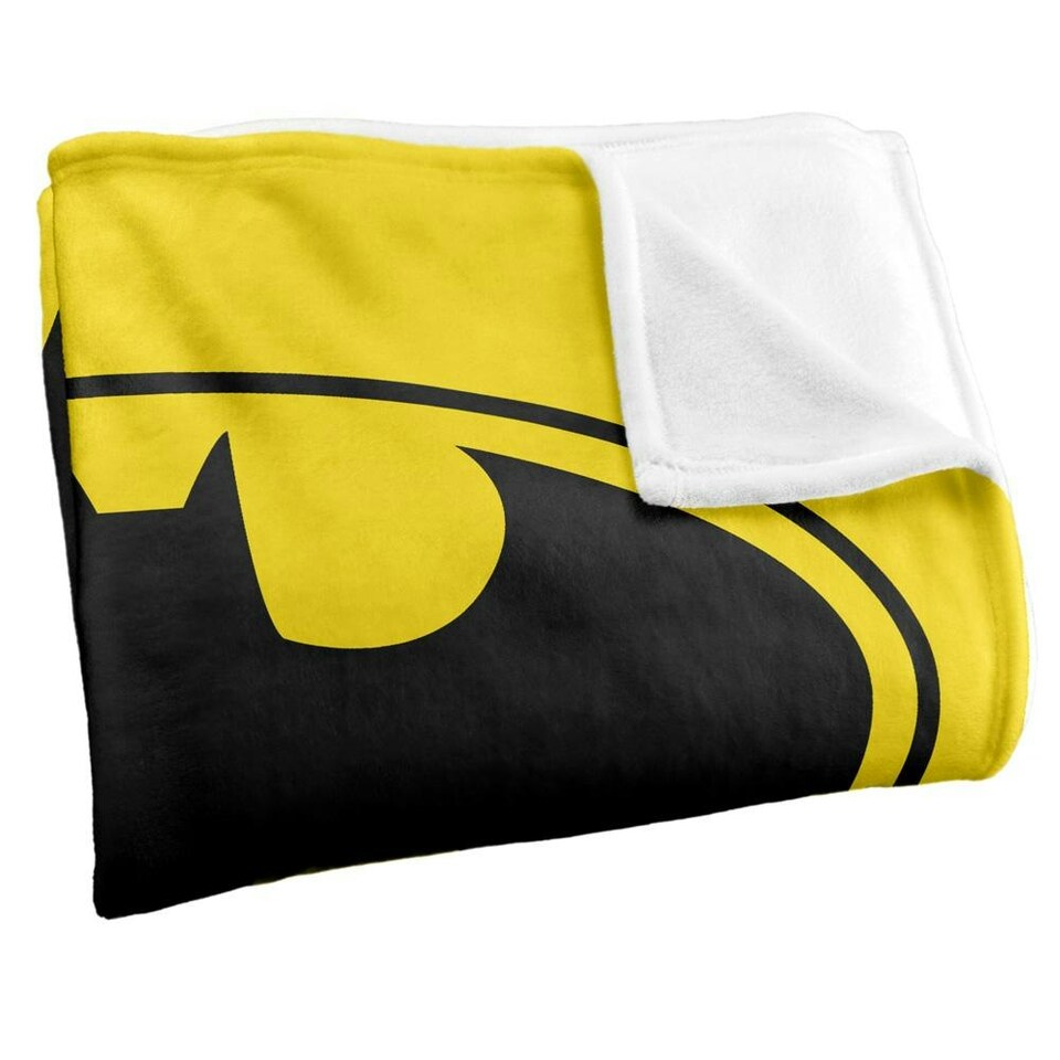 image 1 of Batman Contrast Logo Blanket - Multicoloured - One Size
