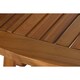 image 6 of Dining Table Home ESPRIT Brown Natural Acacia 110 x 110 x 74 cm N/A