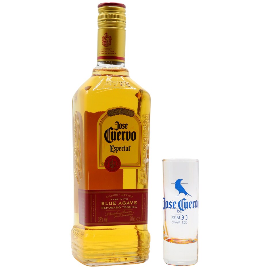 Jose Cuervo - Especial Reposado Tequila (Includes Shot Glass)