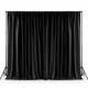 image 1 of Blackout Polyester Photography Backdrop for Studio Photo Shoot - 3x3m