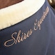 image 3 of Shires Deluxe Standard-Neck Air Motion Horse Cooler Rug - Navy - 5´