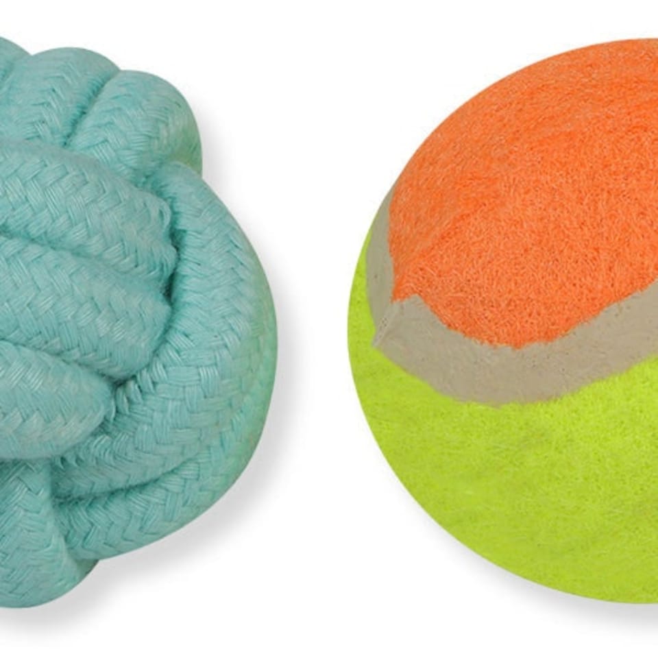 image 1 of Pet Touch Cat Play Balls 2 Pk