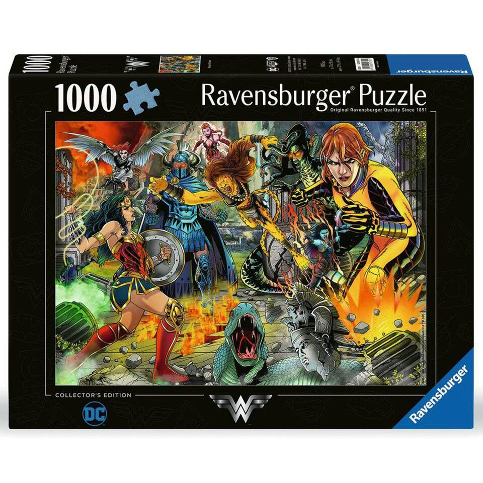 image 1 of Ravensburger DC Collector's Edition Wonder Woman 1000 Piece Jigsaw Puzzle