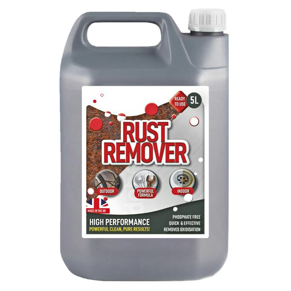 image 1 of 1 x Ready To Use 5L High Performance Rust Removing Solution Water Soluble