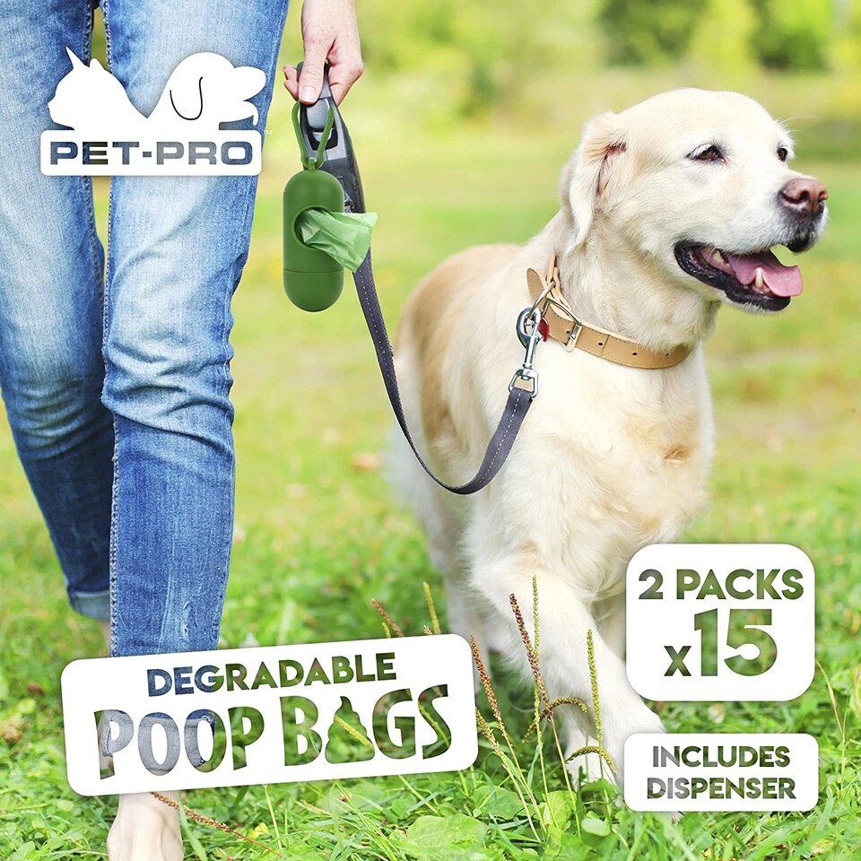 image 1 of PMS Clip-On Dog Waste Bags with Dispenser