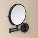 image 3 of COSMIC Mirror, Wall Mounted, X1/X5, Swivel, Matt Black, Architect Collection | Black | 1