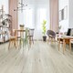 image 2 of Click LVT Flooring SPC 5.0mm NodSl White Ash Plank Wood Effect For Home & Contract Commercial Use | White | White | Planks per Pack:  10  | Coverage per Pack: 2.23m² | 1