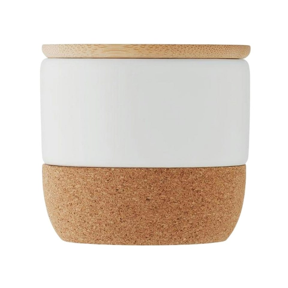 image 1 of MidOcean Menkaure Plant-Based Scented Candle - White/Beige - One Size | White | One Size