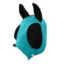 Weatherbeeta Deluxe Stretch Horse Fly Mask With Ears - Hunter/Black - Full