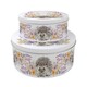 image 1 of Floral Hedgehog Cake Tin Set