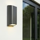 image 2 of CGC WILMA Dark Grey Rectangular Outdoor LED Wall Light Grey