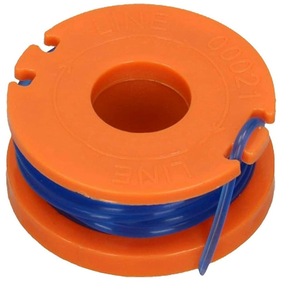 image 1 of SPARES2GO 2.5m Line & Spool compatible with Gardenline CGT18KL2 Strimmer Trimmer