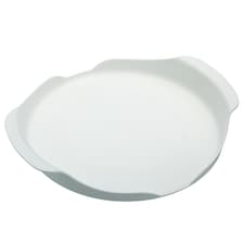KitchenCraft Microwave Carrying Tray White 23cm | White | White | 1