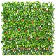image 1 of Primrose Extendable Artificial Flower Outdoor Screening Trellis Red 1m x 2m