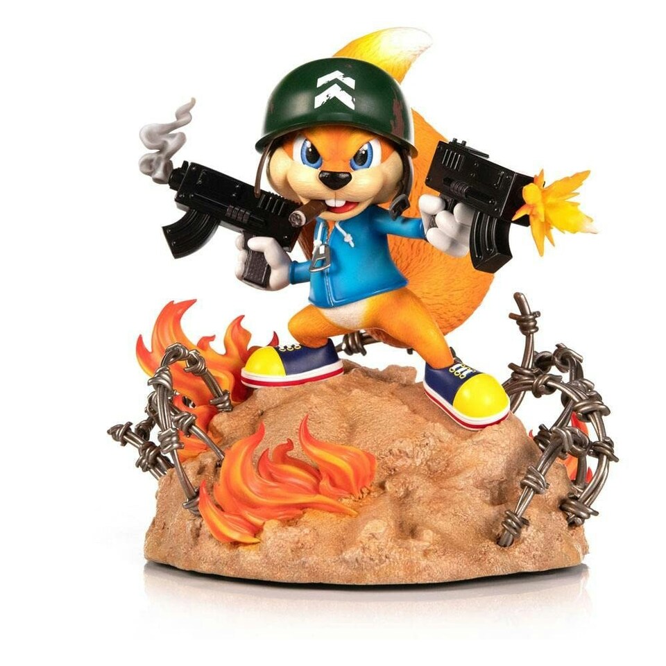 First4Figures - Conker (Soldier Conker) RESIN Statue /Figures - First4Figures