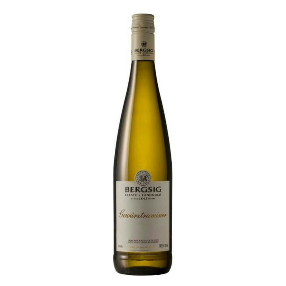 Bergsig Estate Gewurztraminer 75cl - South African White Wine