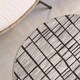 image 2 of Ted Baker Indoor Outdoor Crouch Round Abstract Rug