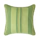 image 1 of Homescapes Cotton Striped Green Cushion Cover Morocco - 45 x 45 cm | Green | Green | 45 x 45 cm
