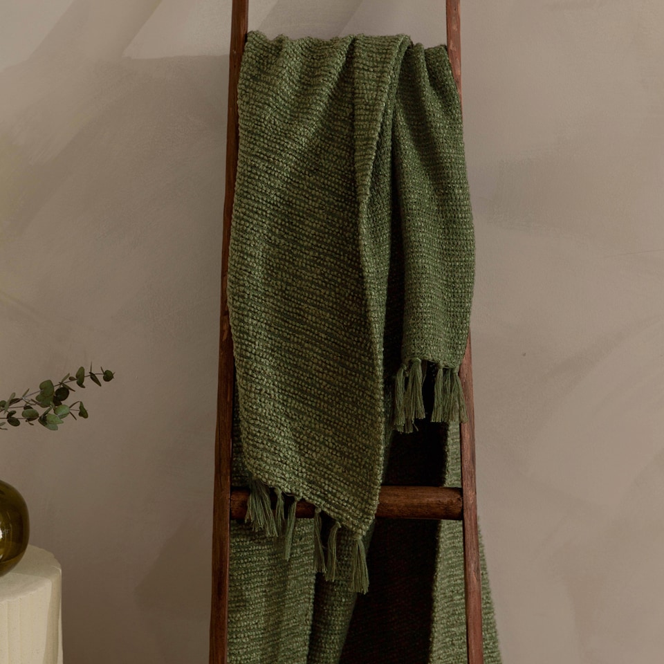 image 1 of Yard Candar Textured Boucle Throw