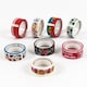 image 5 of Pack of 8 Fancy Colour Cartoon Washi Tapes 1.5cm x 5m