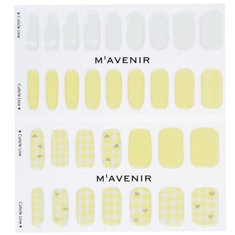 image 1 of Nail Sticker (yellow) - # Day Dream Nail - 32pcs Yellow