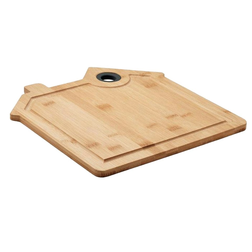 image 1 of MidOcean Rumat Bamboo House Chopping Board - Wood - One Size Brown
