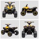 image 8 of HOMCOM 12V Electric Quad Bikes for Kids Ride On Car ATV Toy for 3-5 Years Yellow
