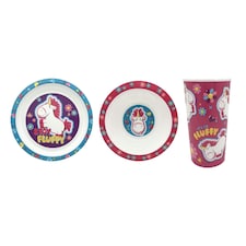 Despicable Me Fluffy Kids/Childrens Tableware Set - Multicoloured - One Size