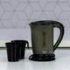 image 2 of Quest 0.5L Travel Kettle With Dual Voltage & 2 Cups - Black