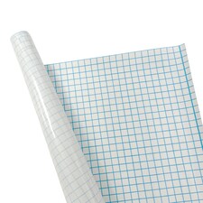 Janrax 50cm x 10m Clear Glossy CPP 0.06mm Thick Self-Adhesive Book Cover Roll