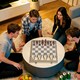 image 8 of SPORTNOW 15 Inch Wooden Chess Set with Draughts Board Game, 2 in 1 Foldable Chess and Draughts Set with Pine Wood Pieces, Storage Grooves for Travel for Adults and Kids, Brown