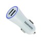 image 1 of Daewoo Double USB Car Charger - White - One Size