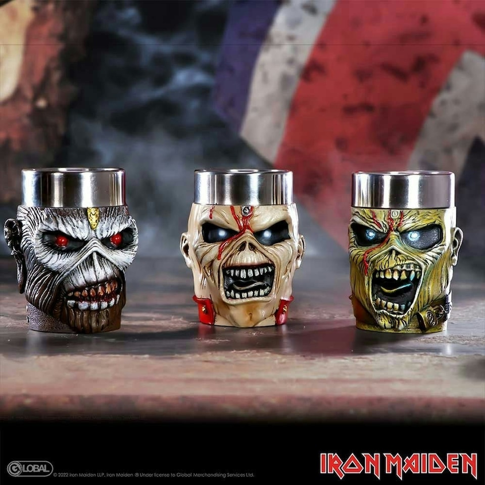Nemesis Now Iron Maiden Boule à Neige Piece Of Mind 17 Cm