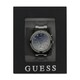 image 2 of Guess Ladies Confetti Crystal Glitter Dial Watch W0774L6 | Multi | Silver Glitter Blue