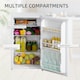 image 8 of HOMCOM 91L Freestanding Under Counter Fridge Black