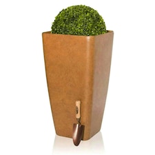Primrose Aged Rust Effect Flared Square Planter Plant Pot 76cm